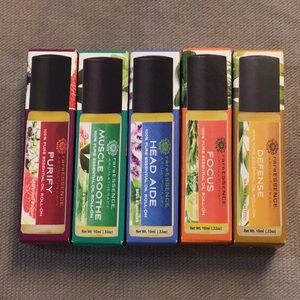 COPY - Set of 5 Rare Essence Aromatherapy Roll-Ons